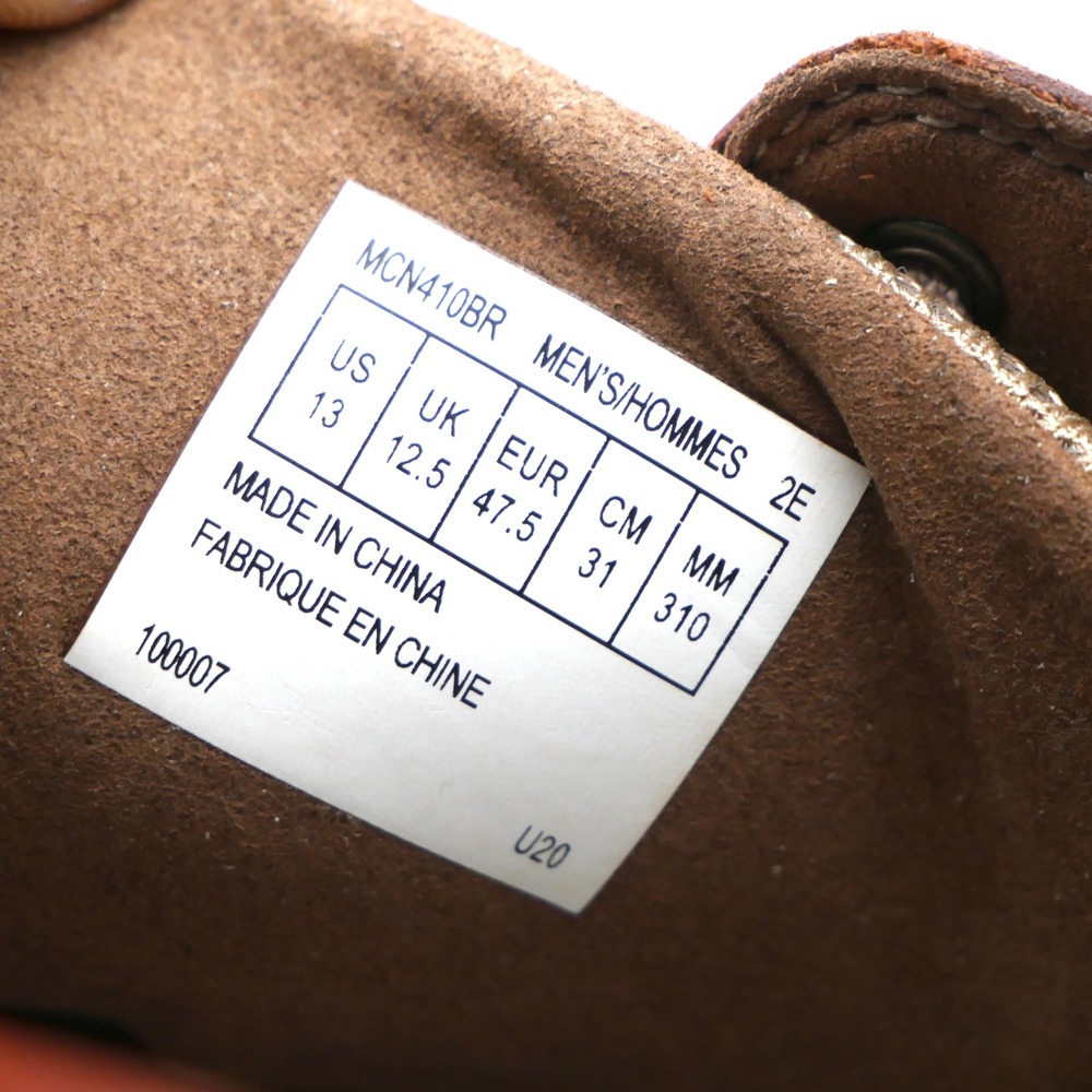 Dunham Captain MCN410BR Mens Brown Leather Mesh Boat Shoes Size 13 2E Wide - Picture 2 of 10